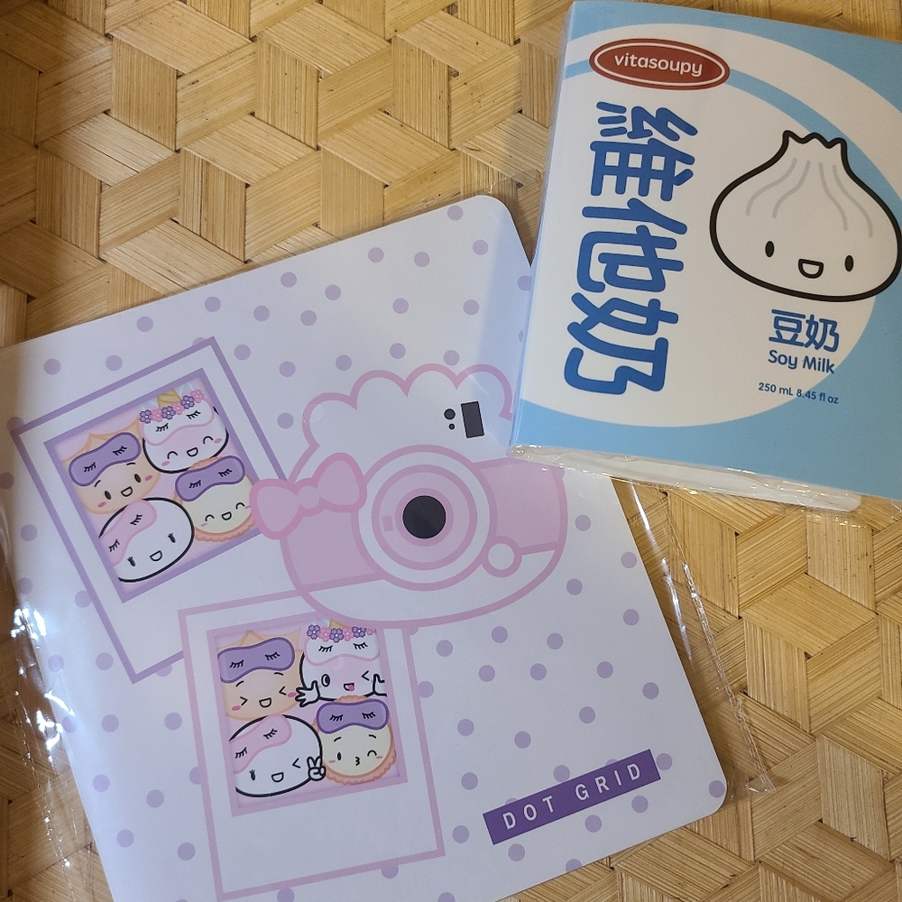 Wonton In a million sticker album and notebook
